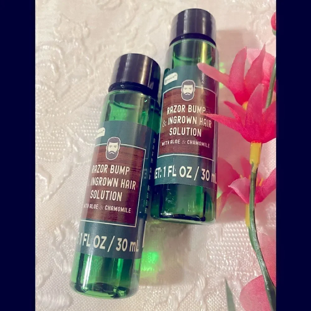 - 🛍B Pure Razor Bump & ingrown Hair Solution 1FL OZ/30ml